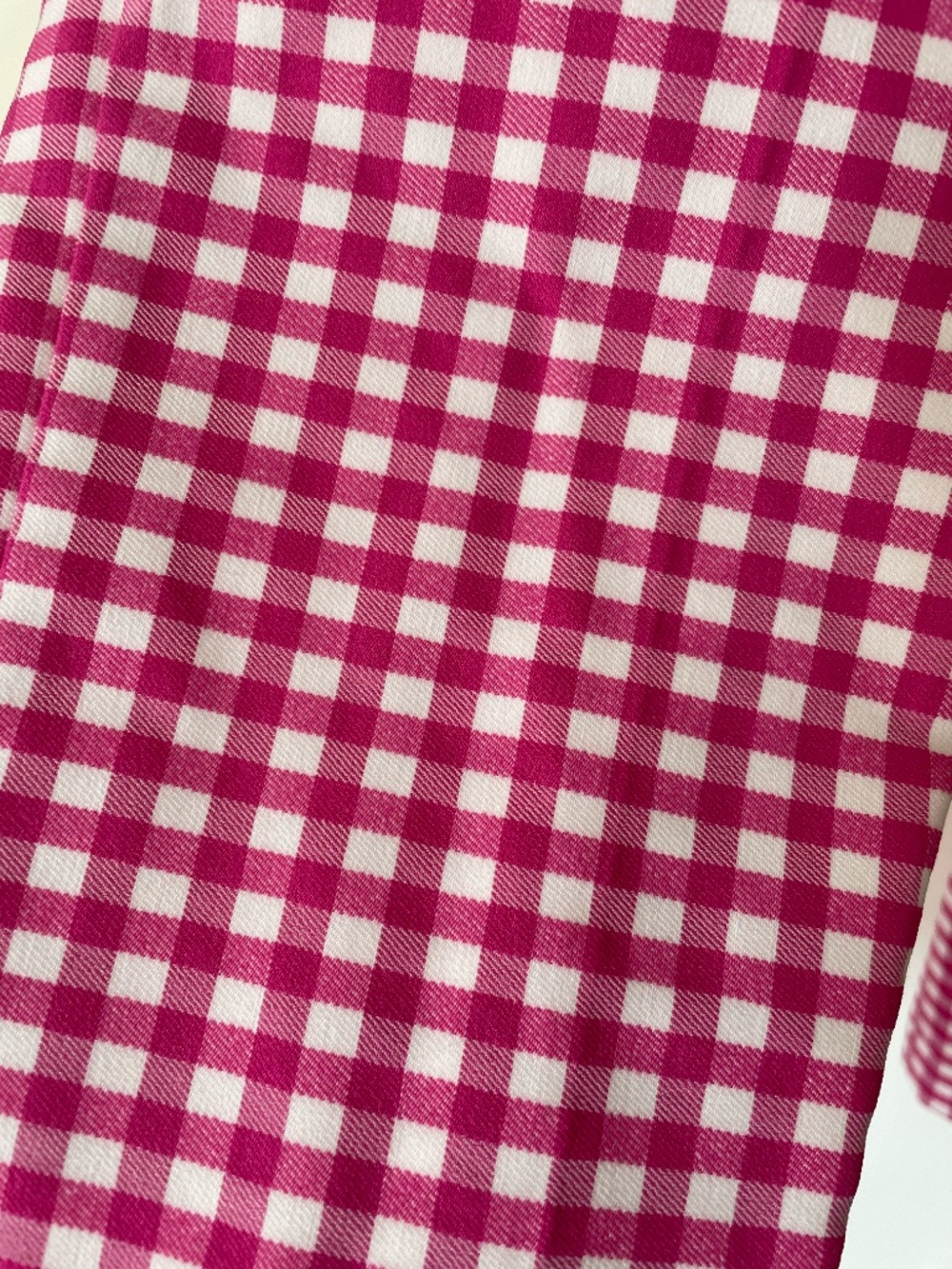 Jules & Leopold pink gingham capri stretch pants - sz S/M - Picture 8 of 8